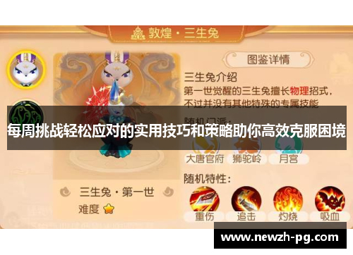 每周挑战轻松应对的实用技巧和策略助你高效克服困境